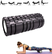 Rodillo Masajeador. Rodillo De Espuma Para Terapia Y Masaje Muscular. Rodillo De Pilates Y Yoga. Fitness Foam Roller. Cilindro De Gomaespuma Para Alivio De Dolores Y Entrenamiento. 33X14Cm